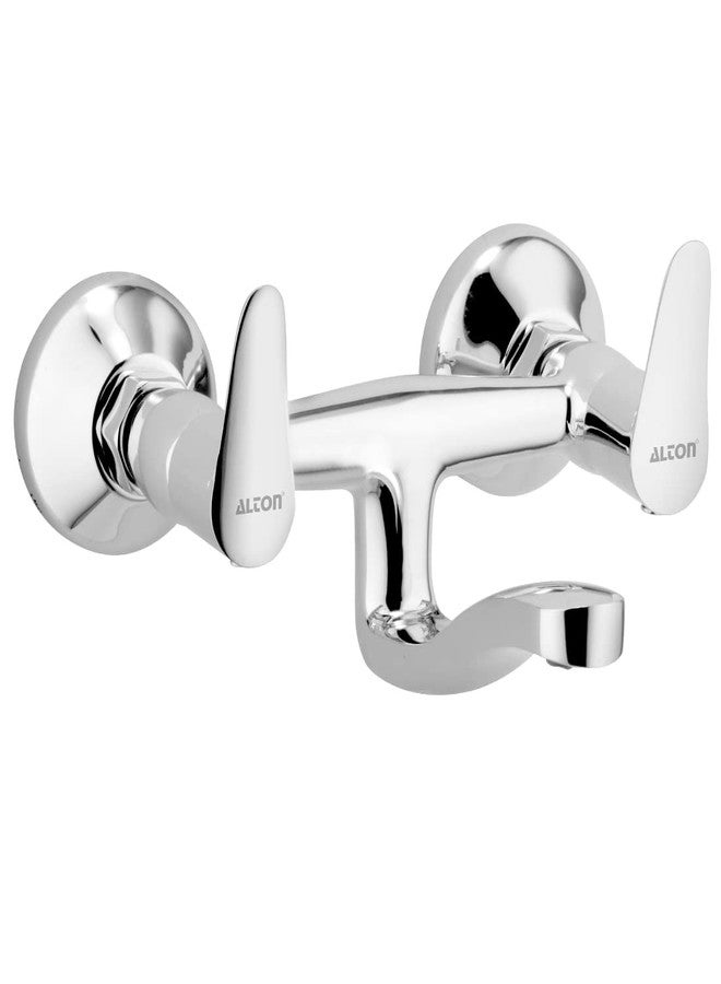 ALTON LRK9675 Brass, Wall Mixer Non Telephonic, Chrome Finish